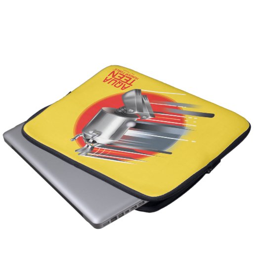 Aqua Teen Hunger Force Rabbot Laptopschutzhülle (Vorne Knopf)