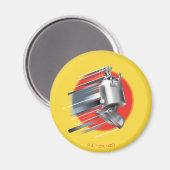 Aqua Teen Hunger Force Rabbot Magnet (Vorderseite/Rückseite)