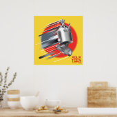 Aqua Teen Hunger Force Rabbot Poster (Küche)