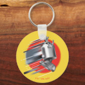 Aqua Teen Hunger Force Rabbot Schlüsselanhänger (Vorderseite)