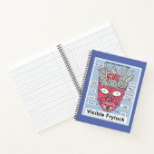 Aqua Teen Hunger Force Visible Frylock Poster Notizblock (Innenseite)