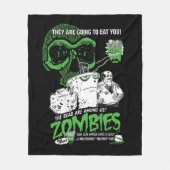 Aqua Teen Hunger Force Zombies Poster Fleecedecke (Vorderseite)
