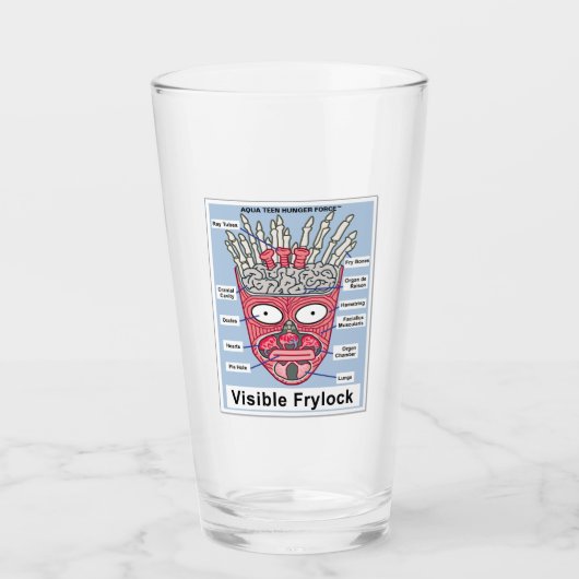 Aqua Teen Hungerfestungen Frylock Poster Glas (Vorderseite)