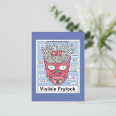 Aqua Teen Hungerfestungen Frylock Poster Postkarte (Stehend Vorderseite)