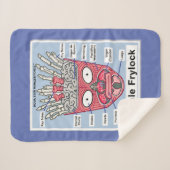 Aqua Teen Hungerfestungen Frylock Poster Sherpadecke (Vorderseite (Horizontal))