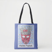 Aqua Teen Hungerfestungen Frylock Poster Tasche (Vorderseite)