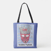 Aqua Teen Hungerfestungen Frylock Poster Tasche (Rückseite)