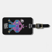 Aqua Teen Hungerfestungen Gepäckanhänger (Vorderseite horizontal)