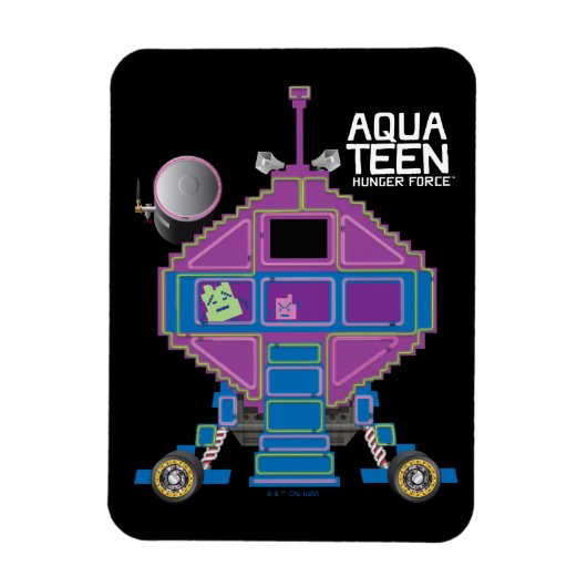 Aqua Teen Hungerfestungen Magnet (Vertikal)