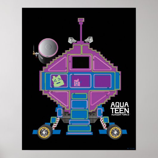 Aqua Teen Hungerfestungen Poster (Vorne)