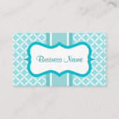 Aqua Termin Visitenkarte (Vorderseite)