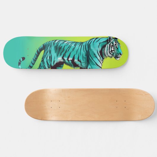 Aqua Tiger 1 Skateboard (Horizontal)