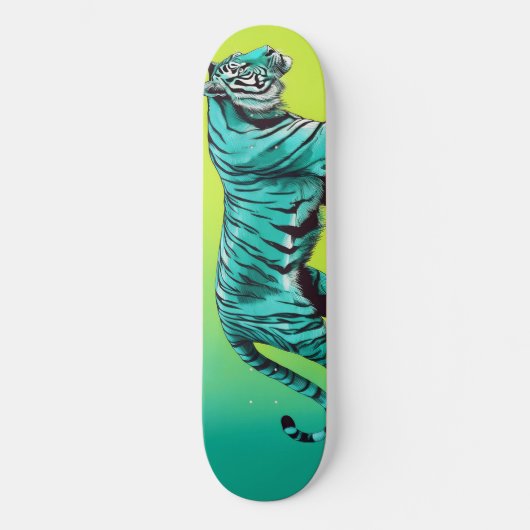 Aqua Tiger 1 Skateboard (Vorderseite)