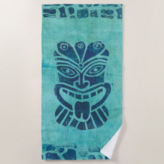 Aqua Tiki Beach Towel Strandtuch