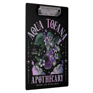 Aqua Tofana Clipboard Klemmbrett