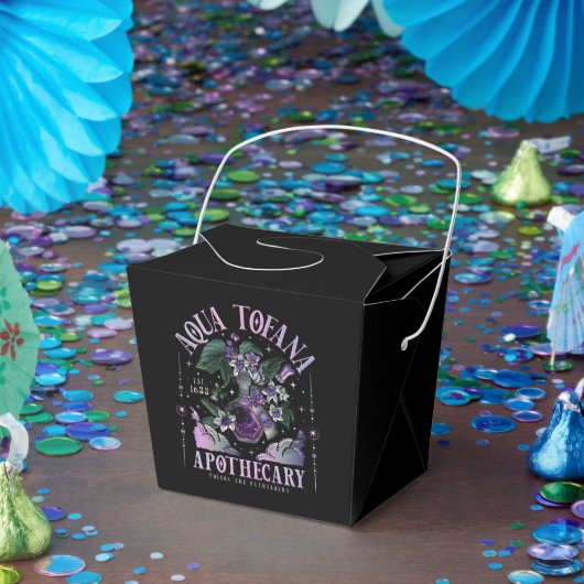 Aqua Tofana Favor Box Geschenkschachtel (Party)