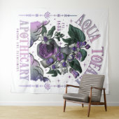 Aqua Tofana Tapestry #2 Wandteppich (Beispiel (Horizontal))