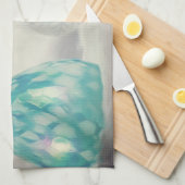 Aqua Tones Weihnachtsküchentuch Geschirrtuch (Viertel Falte)