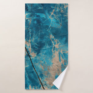 Aqua tononyx marmor badehandtuch