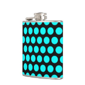 Aqua Tupfen Flachmann (Links)