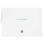 Aqua-Türkis-Blau-Kristalledelstein-Felsen-Muster (Rückseite Horizontal)