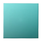 Aqua Türkis Dipped Color Ombre Fliese (Vorderseite)