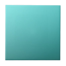 Aqua Türkis Dipped Color Ombre Fliese