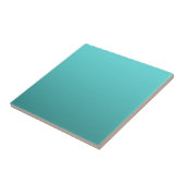 Aqua Türkis Dipped Color Ombre Fliese (Seite)