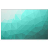 Aqua Türkis Gradient Geometric Mesh Pattern Stoff (Yard (91,4 cm))