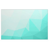 Aqua Türkis Gradient Geometric Mesh Pattern Stoff (Fat Quarter (45,7 x 55,9 cm))