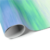 Aqua Türkis Lila Moderne Abstrakt Geschenkpapier (Rolleneckpunkt)