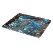 Aqua Türkis Marmor Print Modern Schneidebrett (Ecke)