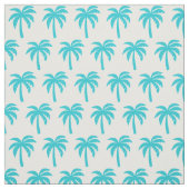 Aqua-Türkis-Palme-Gewebe Stoff (Muster)