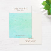 Aqua Turquoise Blue Earring Display (Schreibtisch)