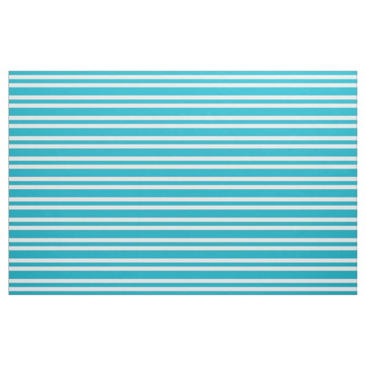 Aqua Turquoise Retro Bold Mod Streifen Muster Stoff (Yard (91,4 cm))
