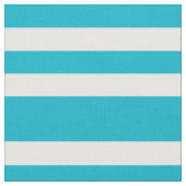 Aqua Turquoise Retro Bold Mod Streifen Muster Stoff (Nahaufnahme)
