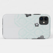 Aqua und Creme Flex Case-Mate iPhone Hülle (Rückseite (Horizontal))