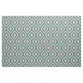 Aqua und Gray Ikat marokkanisch Stoff (Fat Quarter (45,7 x 55,9 cm))