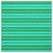 Aqua und grüne Linien Stoff (Muster)