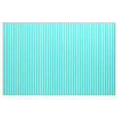 Aqua und hellgelbe farbige Streifen Stoff (Fat Quarter (45,7 x 55,9 cm))