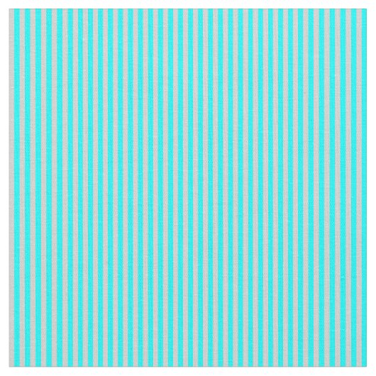Aqua und hellgraue Streifen/Linienmuster Stoff (Nahaufnahme)