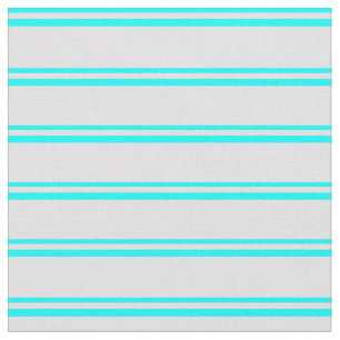 Aqua und Lavendel Farbmuster der Streifen Stoff