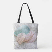 Aqua- und Pfirsichglas - Tasche (Rückseite)