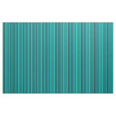 Aqua und Schwarze Streifen Stoff (Yard (91,4 cm))