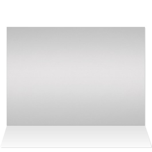 Aqua-und Silber-BlumenTischnummer-Karte (Innenansicht Horizontal (Oben))