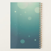 Aqua Underwater Mermaid Brain Dump Monthly Planner Planer (Rückseite)