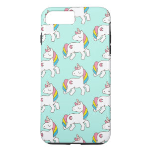 Aqua Unicorn Muster Case-Mate iPhone Hülle
