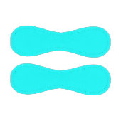 Aqua (Vollfarbe) Baseball (Paneele)