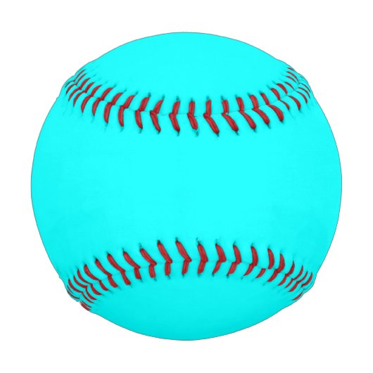 Aqua (Vollfarbe) Baseball (Vorderseite)