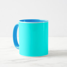 Aqua (Vollfarbe) Tasse